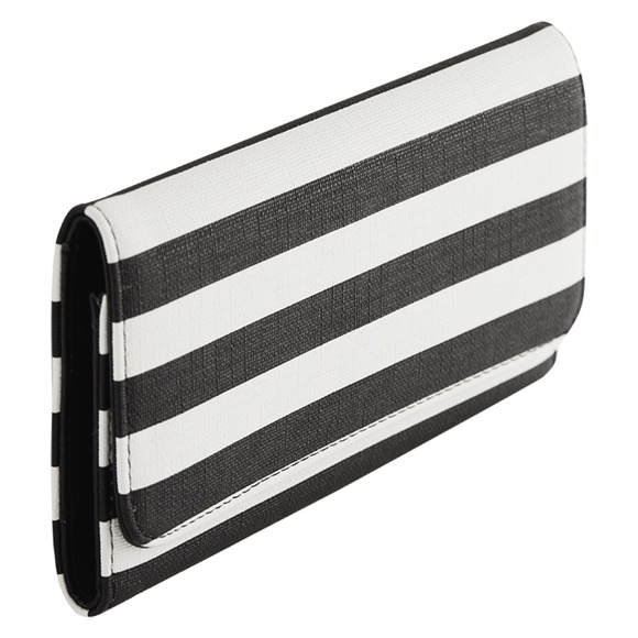 KUT FROM THE KLOTH STRIPED TRI-FOLD WALLET - Picture 3 of 6